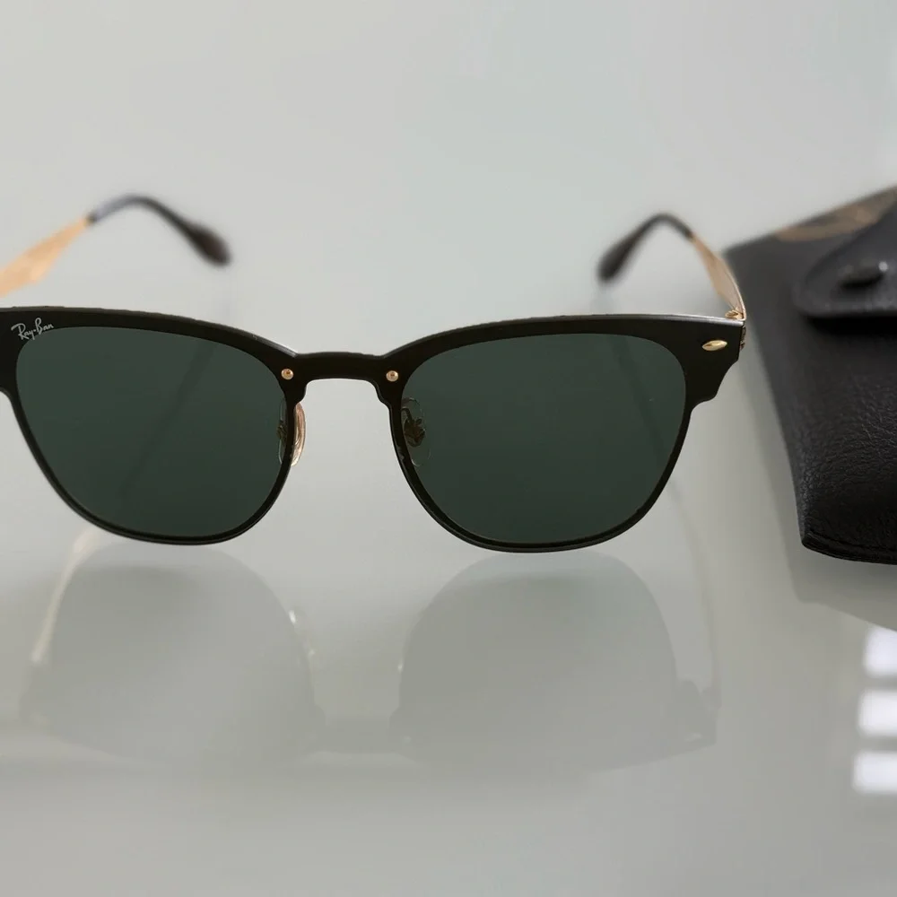 Ray-Ban Blaze Clubmaster Sunglasses - Picture 2 of 11